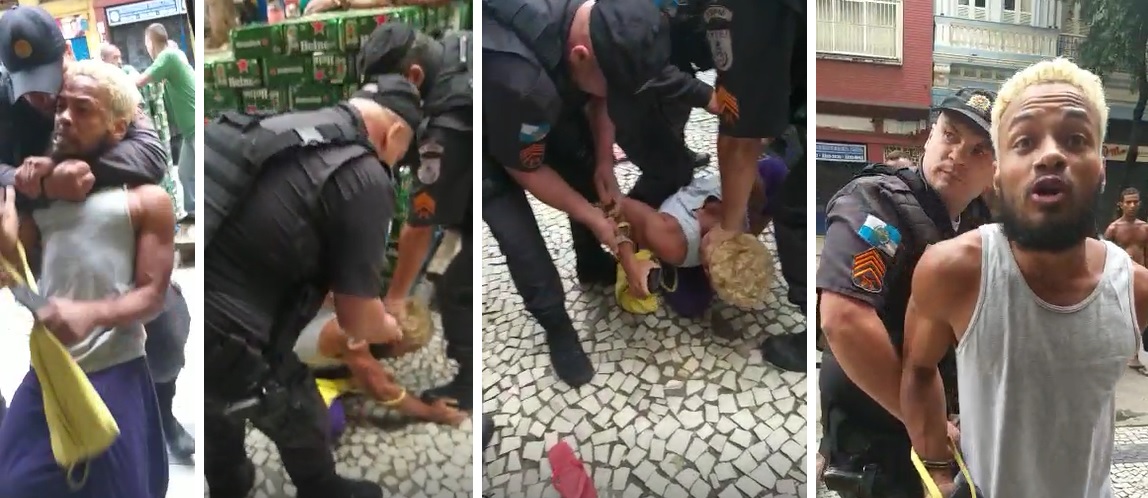 Professor Lucas Nascimento foi preso por questionar abuso da PM