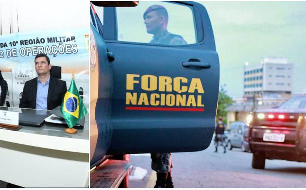 Ministério Sergio Moro dá coletiva no Ceará