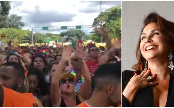 Cantora Fafá de Belém apoiou os protestos de foliões contra Jair Bolsonaro em SP