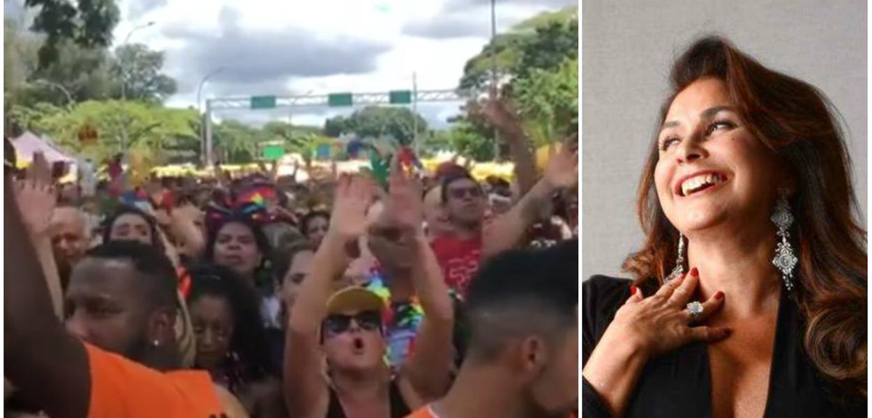 Cantora Fafá de Belém apoiou os protestos de foliões contra Jair Bolsonaro em SP