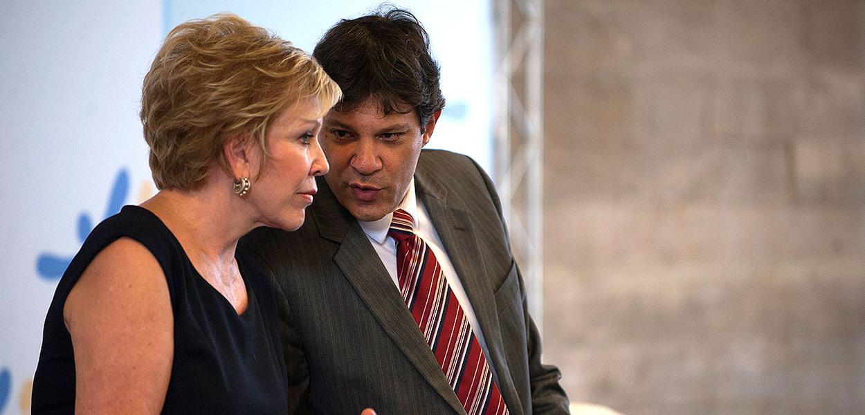 Marta Suplicy e Fernando Haddad