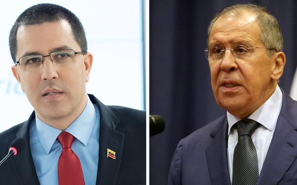 Jorge Arreaza e Sergei Lavrov