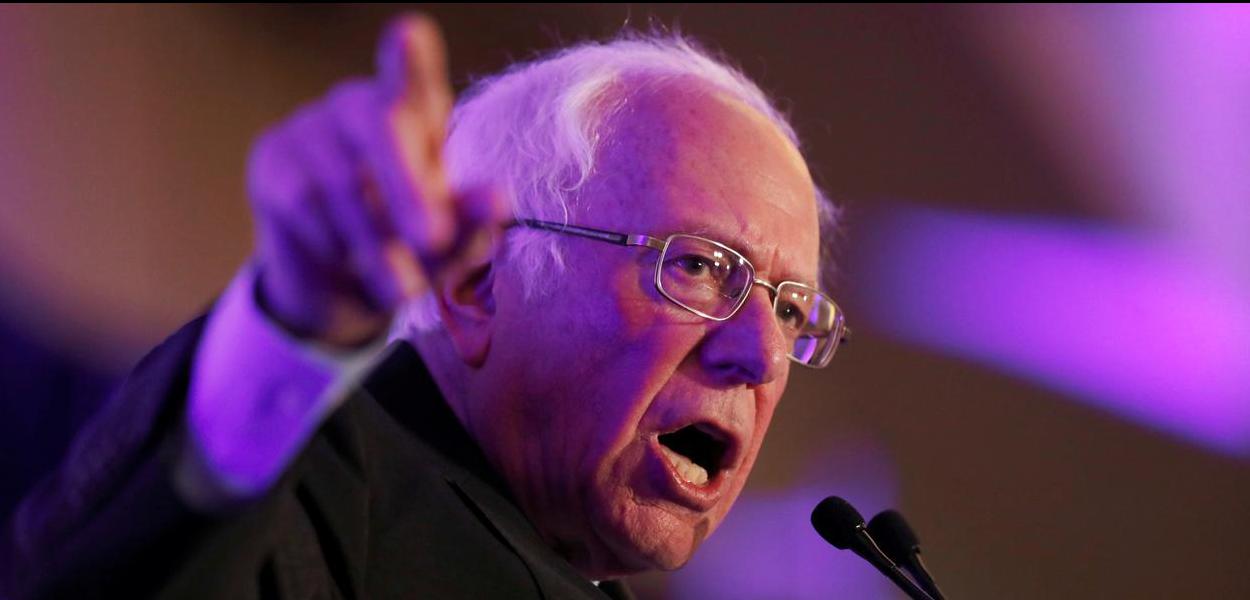 Bernie Sanders diz que irá legalizar a maconha.