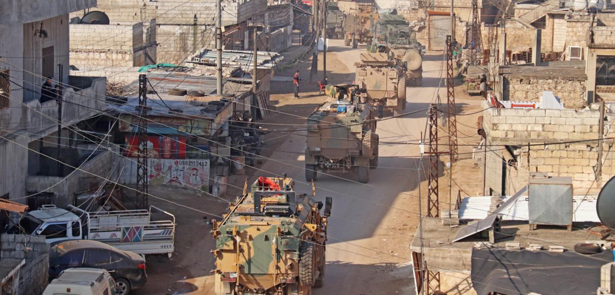 Ocupação estrangeira em território sírio