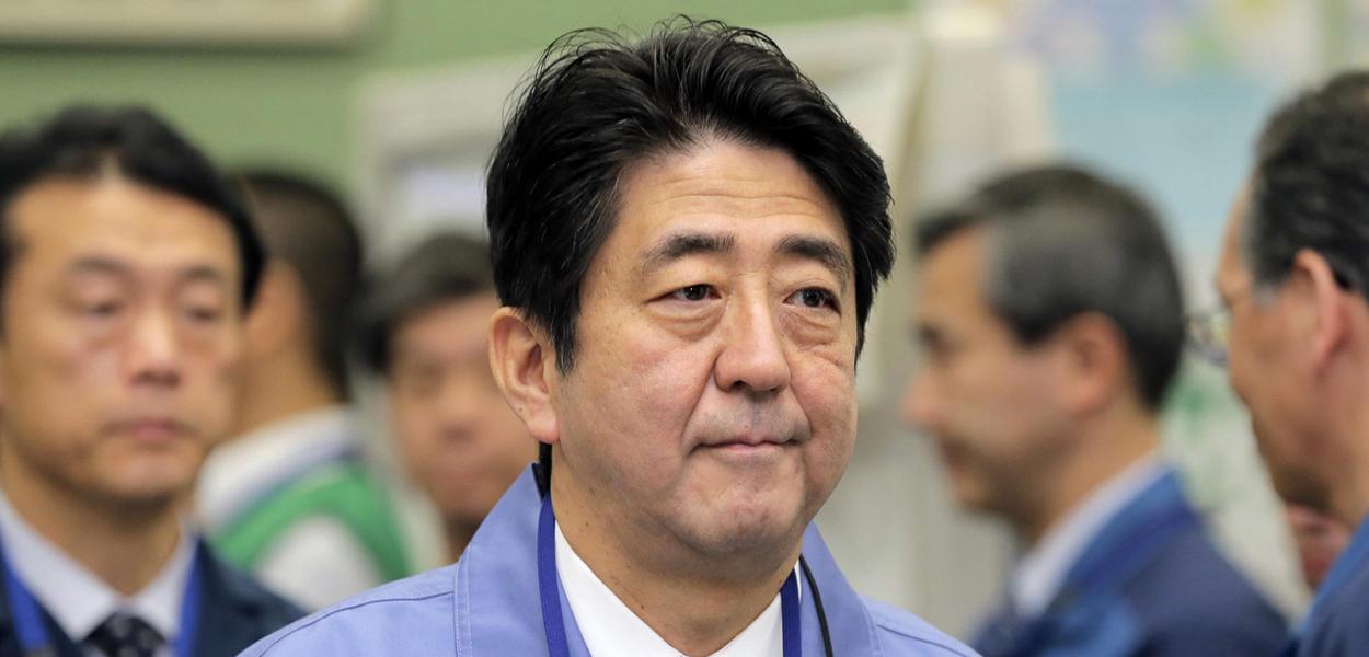 Shinzo Abe, primeiro-ministro do Japão
