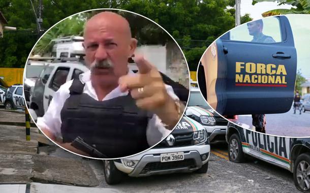 Armado, Inspetor Alberto ameaça governador do Ceará