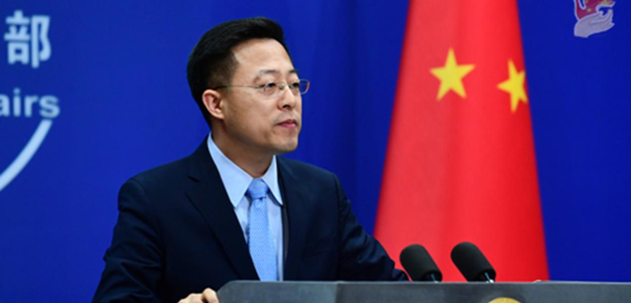 Zhao Lijian, porta-voz da Chancelaria chinesa