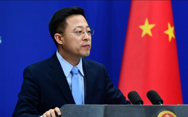 Zhao Lijian, porta-voz da Chancelaria chinesa