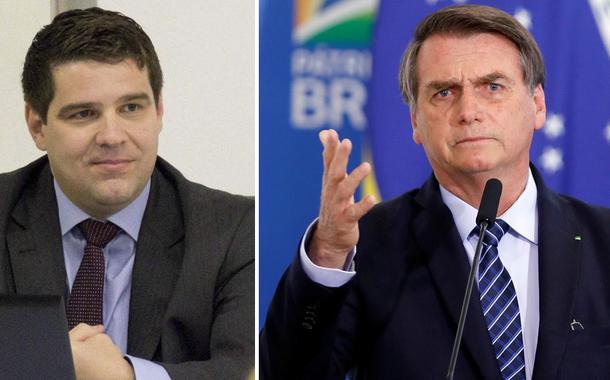 Marcelo Uchôa e Jair Bolsonaro