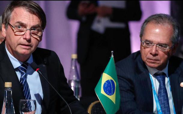 Bolsonaro e Paulo Guedes