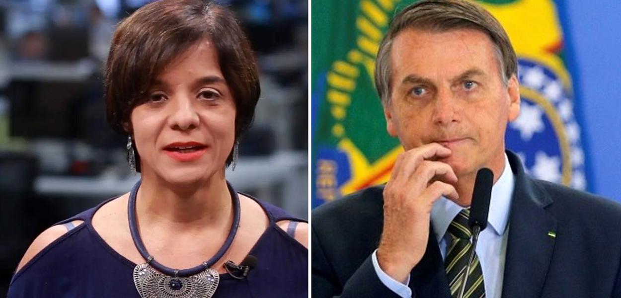 Vera Mahalhães e Jair Bolsonaro