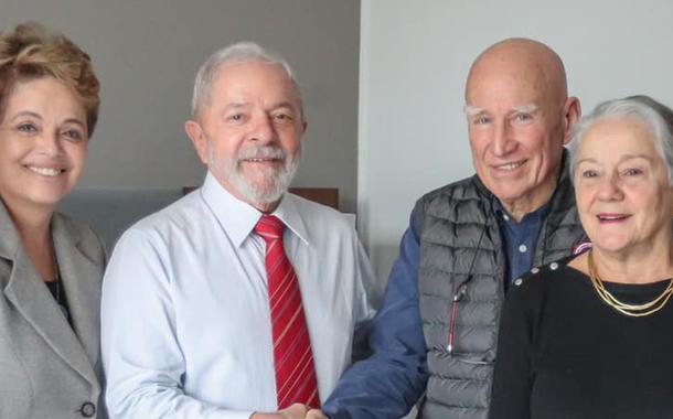 Dilma Roussef, Lula, Sebastião Salgado, Lélia Wanick Salgado e Fernando Haddad