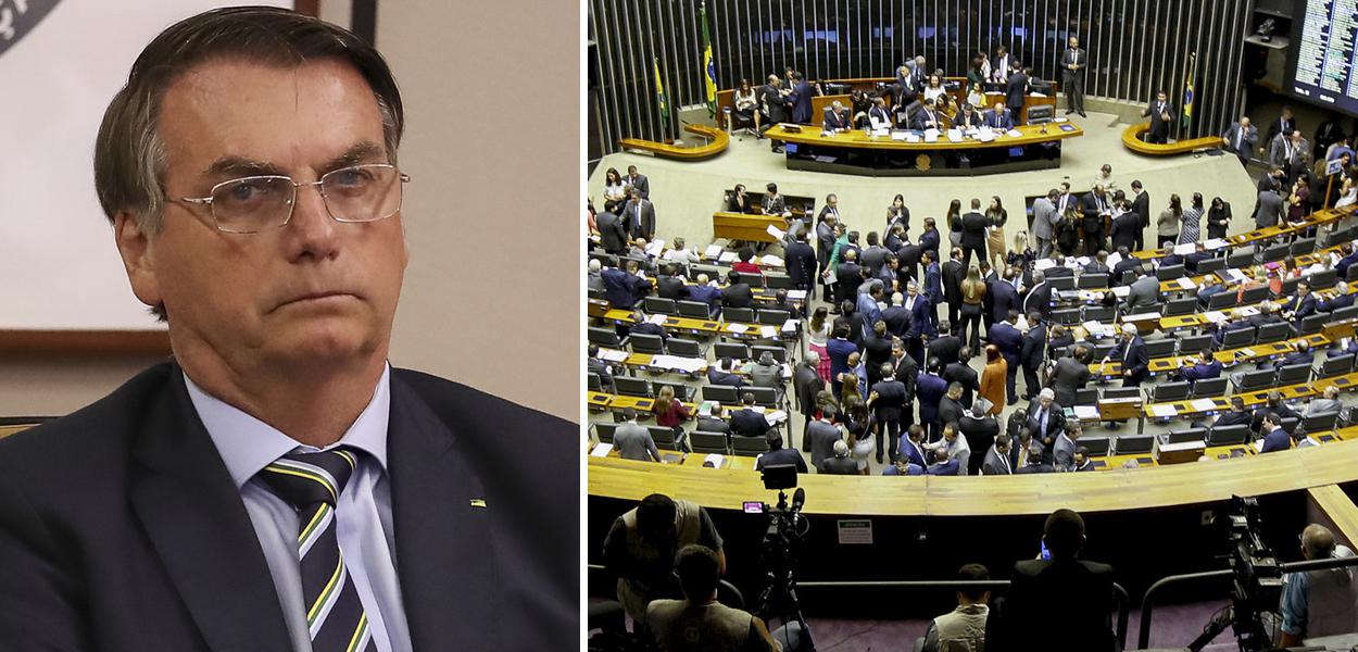 Jair Bolsonaro; plenário do Senado