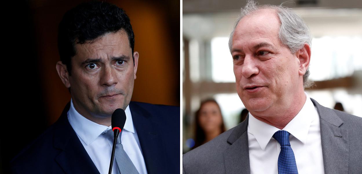 Sérgio Moro e Ciro Gomes