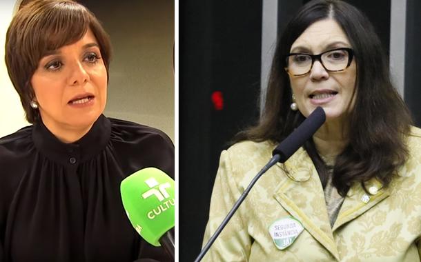 Vera Magalhães e Bia Kicis