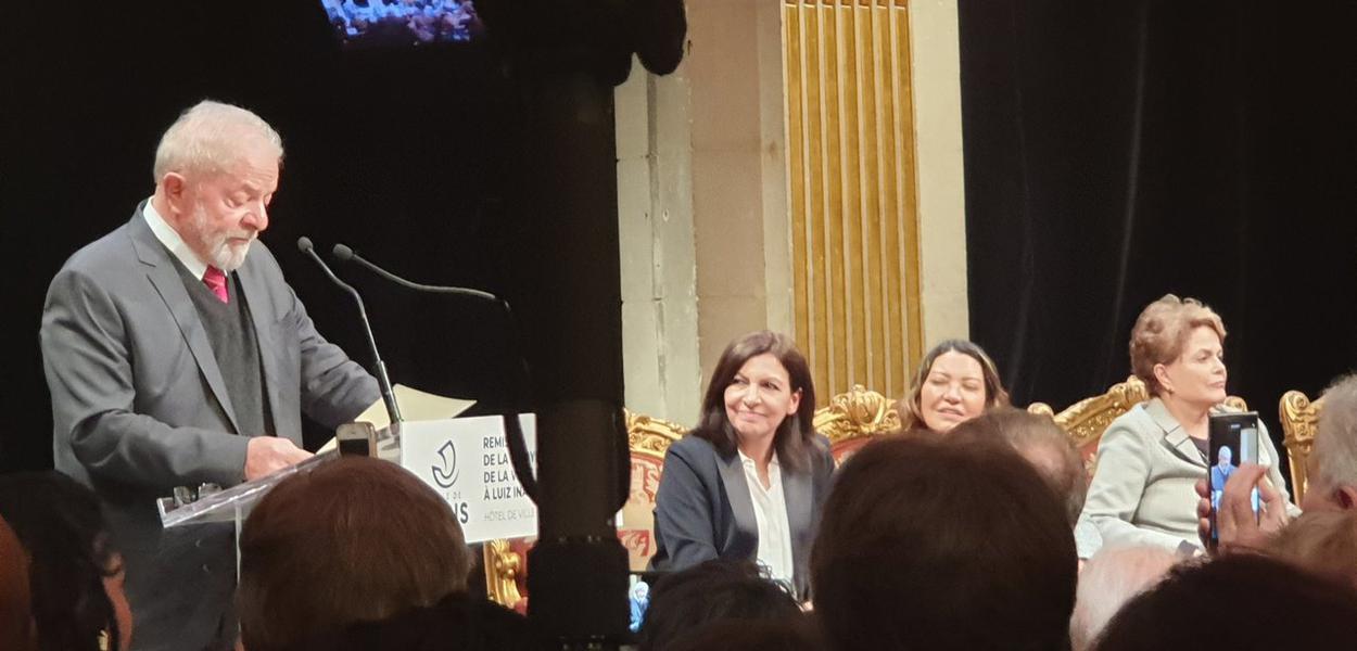 Lula e Anne Hidalgo