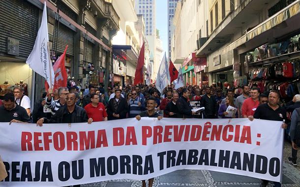 Ato contra a Reforma da Previdência