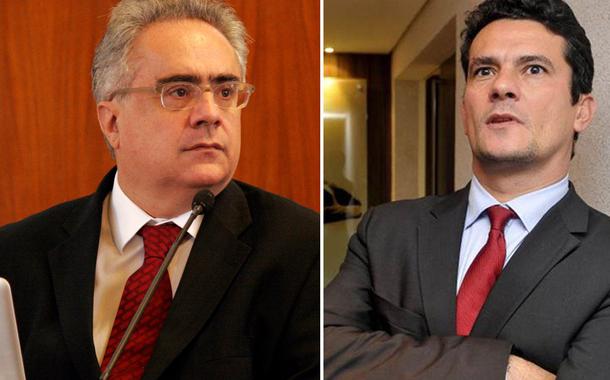 Luís Nassif e Sergio Moro.
