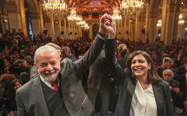Lula e Anne Hidalgo
