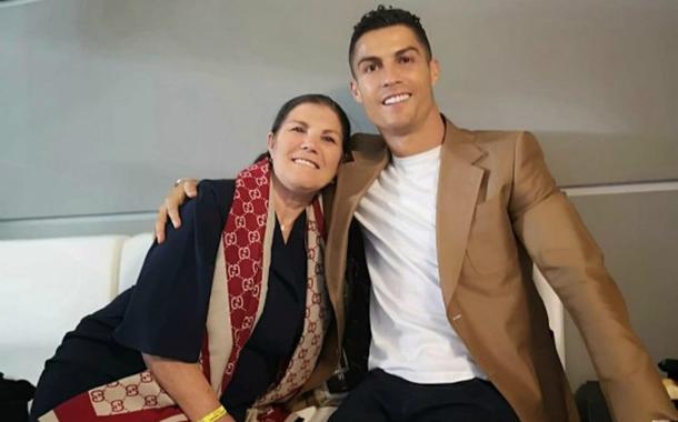 Dolores Aveiro e Cristiano Ronaldo