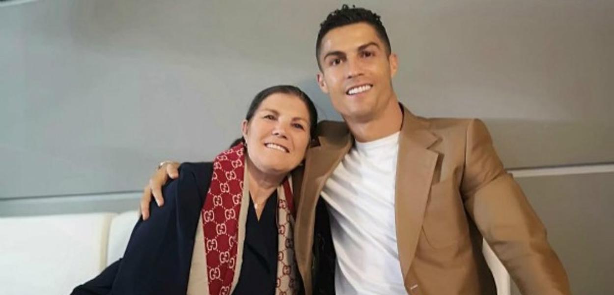 Dolores Aveiro e Cristiano Ronaldo