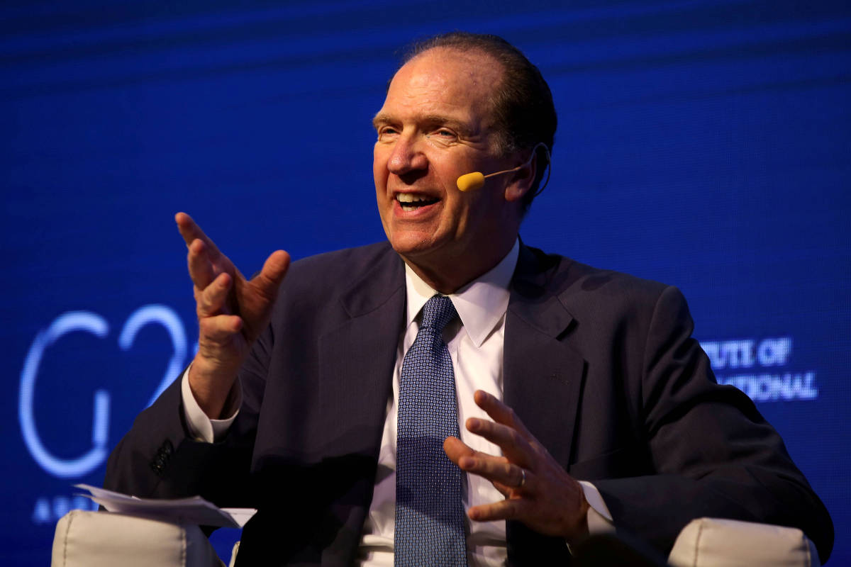 David Malpass do Banco Mundial