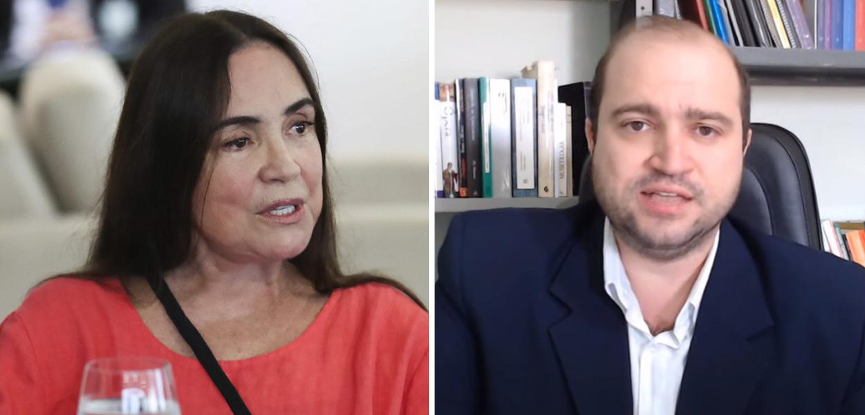 Regina Duarte e Dante Mantovani