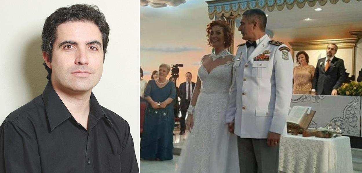 Bernardo Mello Franco; Carla Zambelli e coronel Aginaldo de Oliveira