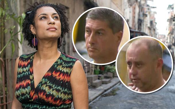 Marielle Franco; Ronnie Lessa e Élcio Queiroz