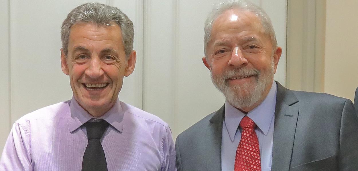Nicolas Sarkozy e Lula