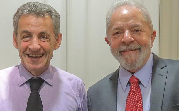 Nicolas Sarkozy e Lula
