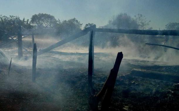 Reza Queimada Indígena Guarani Kaiowá Mato Grosso do Sul