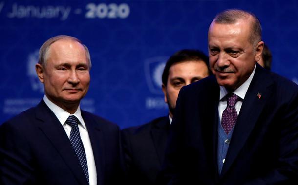 Vladimir Putin e Erdogan
