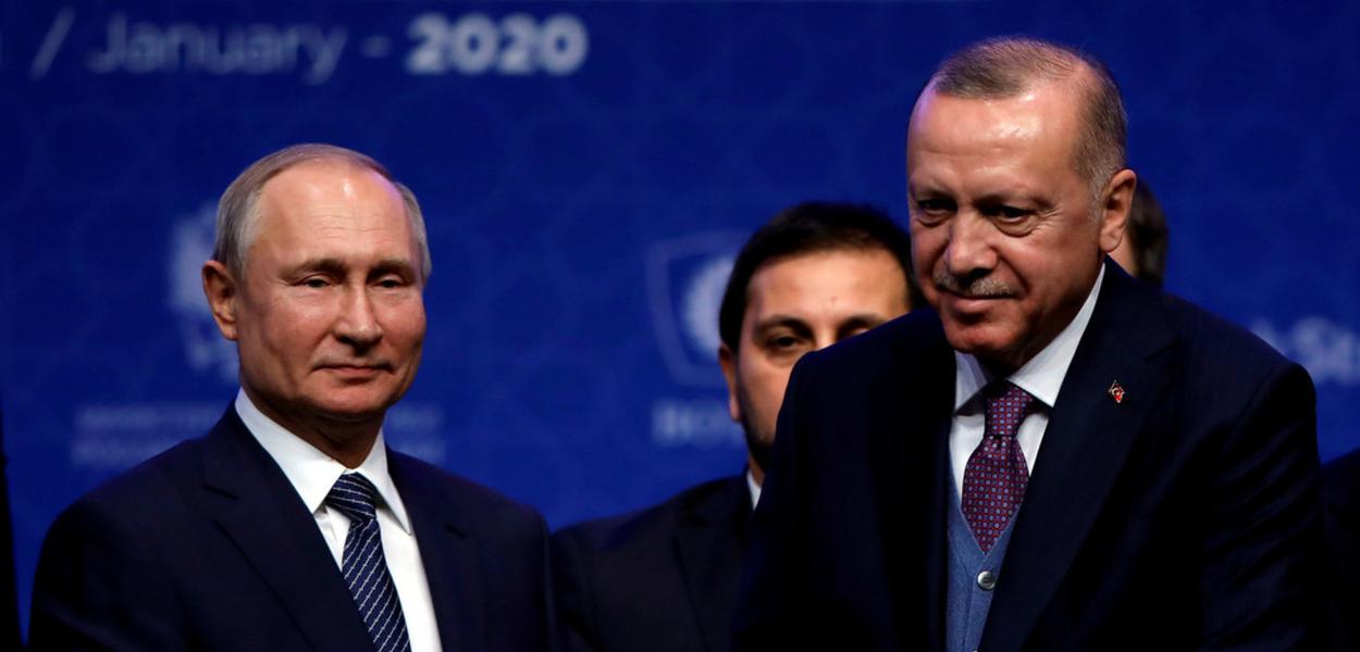 Vladimir Putin e Erdogan
