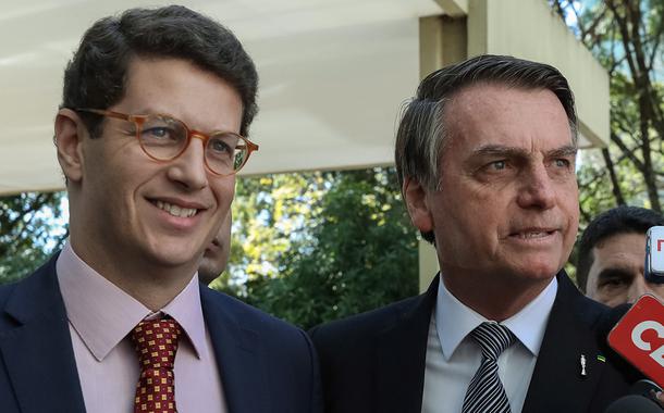 Ricardo Salles e Jair Bolsonaro