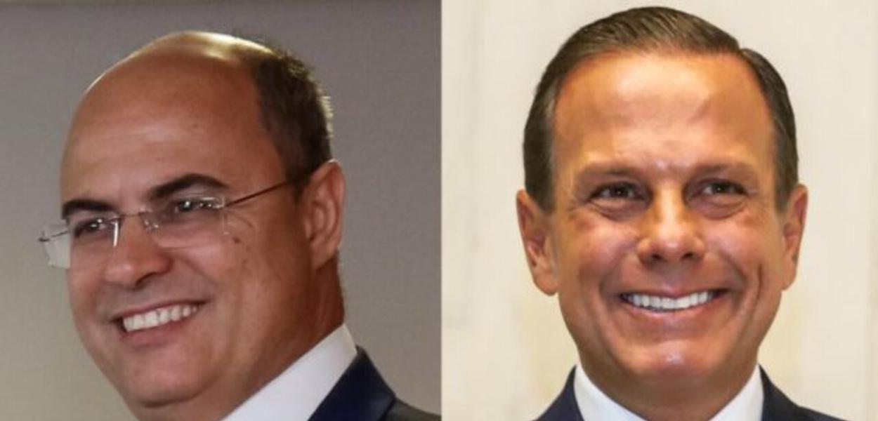 Wilson Witzel e João Doria