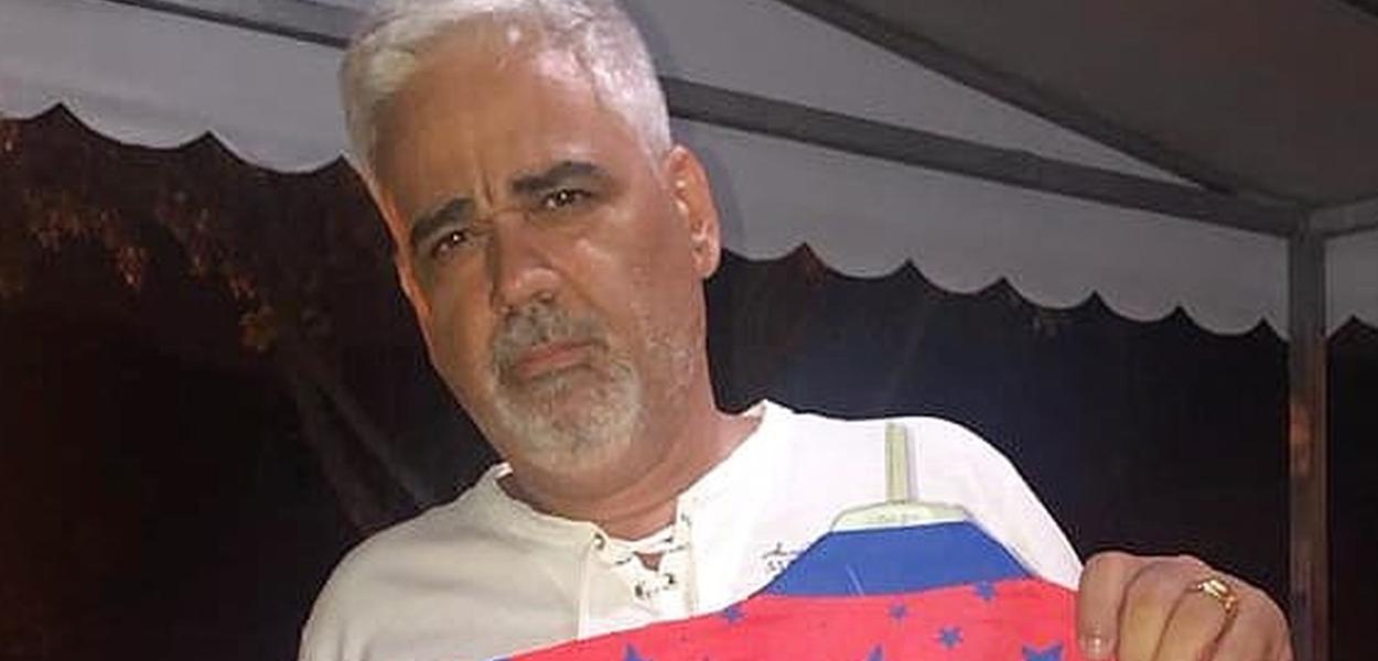 Marcelo Vinhaes, vice-presidente da escola de samba União da Ilha do Governador