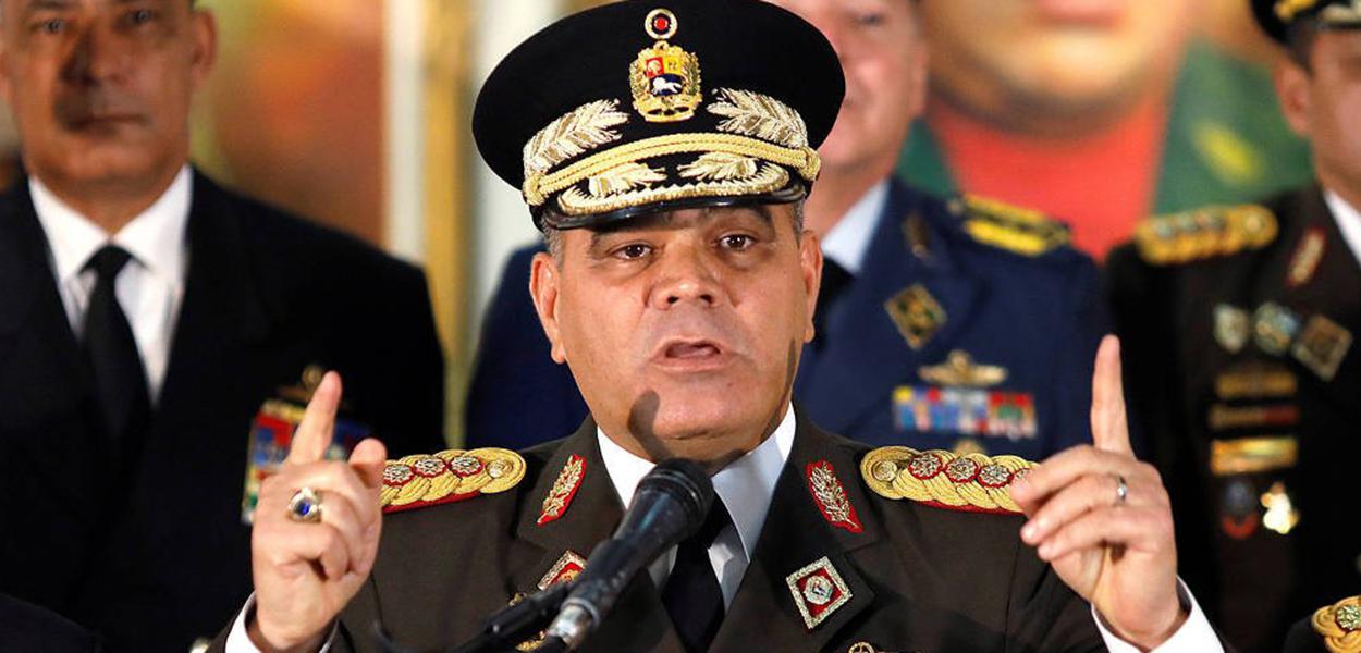 O ministro da Defesa da Venezuela, Vladimir Padrino López