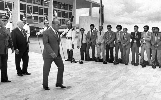 Em janeiro de 1984, fotógrafos do Planalto cruzaram os braços em protesto pela forma como eram tratados por João Figueiredo.