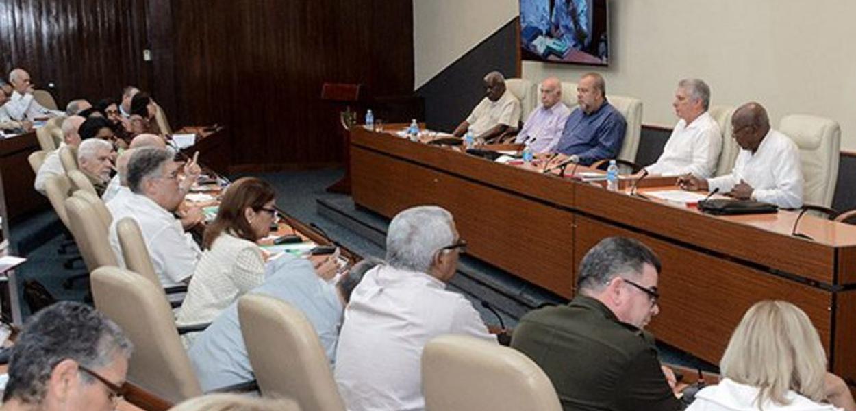 Reunião do Conselho de Ministros de Cuba
