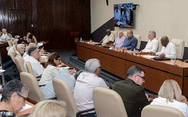 Reunião do Conselho de Ministros de Cuba