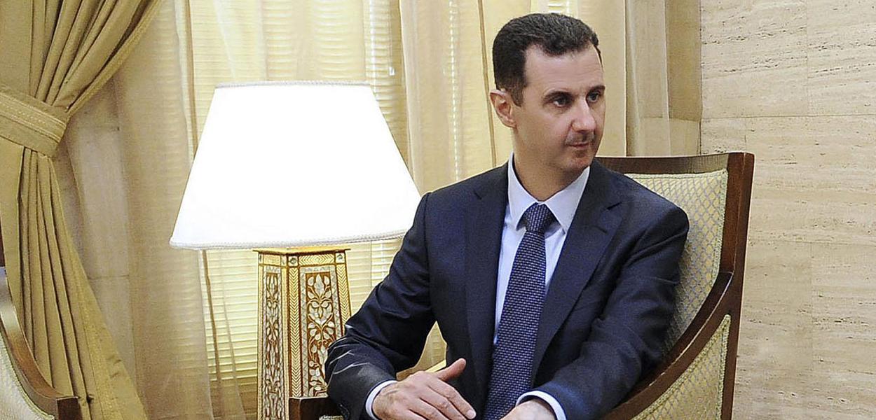 O presidente sírio Bashar Al Assad