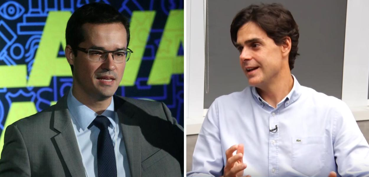 Deltan Dallagnol e Guilherme Benchimol