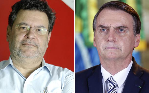 Presidente do PCO, Rui Costa Pimenta, e Jair Bolsonaro