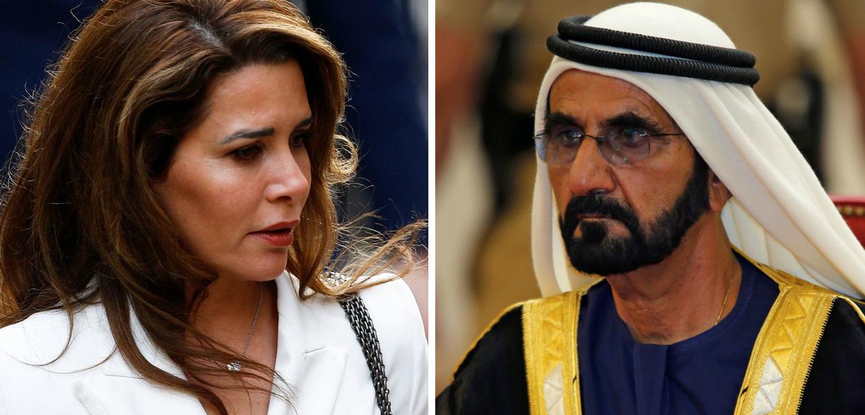 Haya bint Al Hussein e Mohammed bin Rashid Al Maktoum