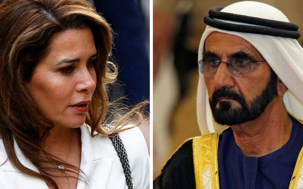 Haya bint Al Hussein e Mohammed bin Rashid Al Maktoum