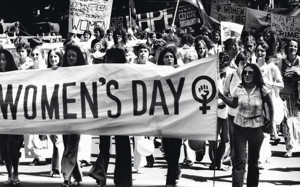 Marcha no dia da mulher