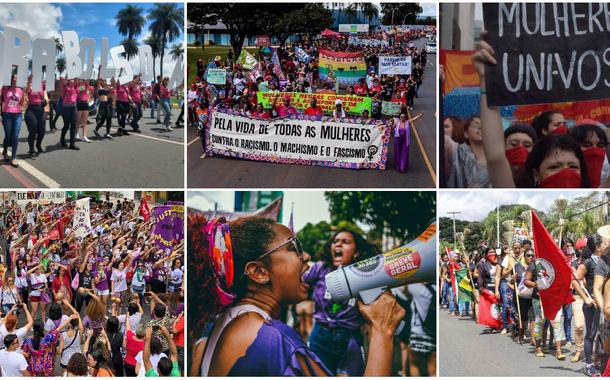 Atos no 8 de Março, Dia Internacional da Mulher