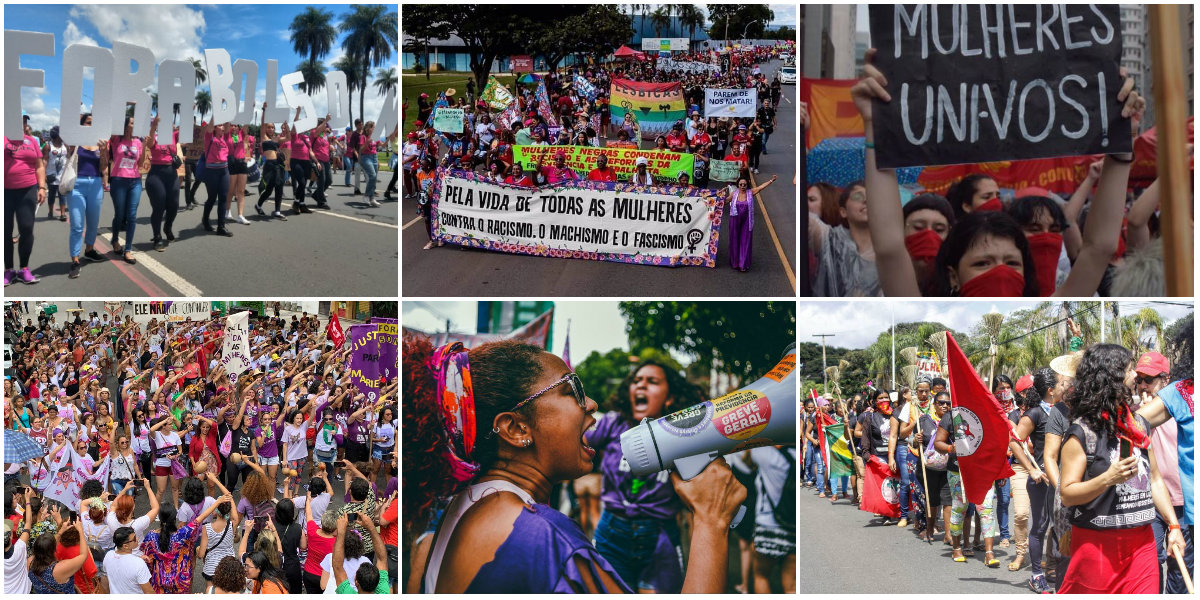 Atos no 8 de Março, Dia Internacional da Mulher