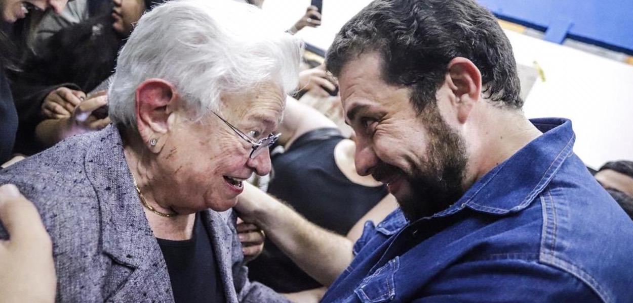 Luiza Erundina e Guilherme Boulos